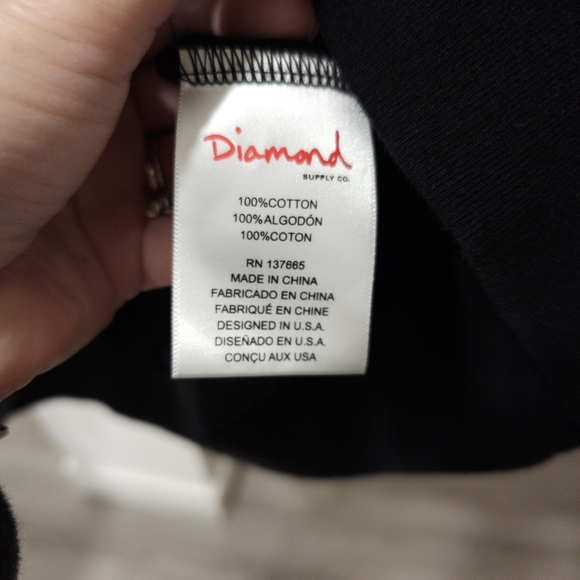 Diamond Supply Co. X Basquiat XL Gem Spa Decal Used Minor Fading Flaws - Picture 8 of 10